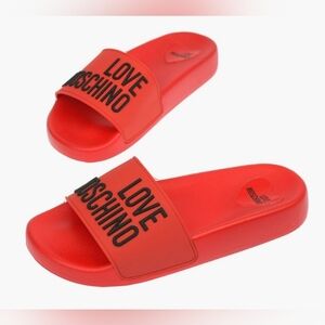 Moschino, Love Moschino Slides *NWT*